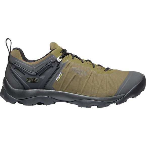 KEEN MEN’S VENTURE LOW HEIGHT WATERPROOF HIKING SHOE, DARK OLIVE/RAVEN, 10 D US main image 5